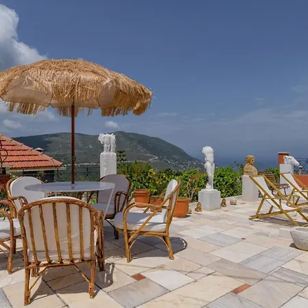 Villa Art Gallery Kefalonia Sea View And Breakfast Kardhakata